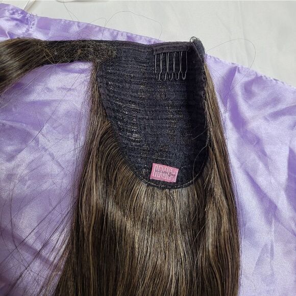 INH insert name here Miya clip in ponytail extension in‎ toffee with bag - Picture 5 of 7